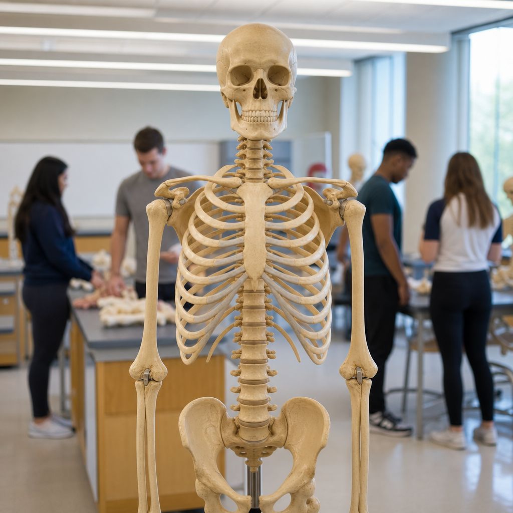 Axial Skeleton Image demonstrating Axial Skeleton in the Fitness context