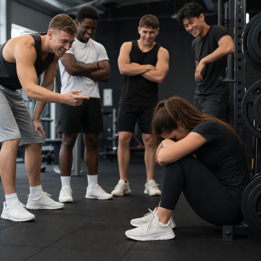 Bullying Image demonstrating Bullying in the Fitness context