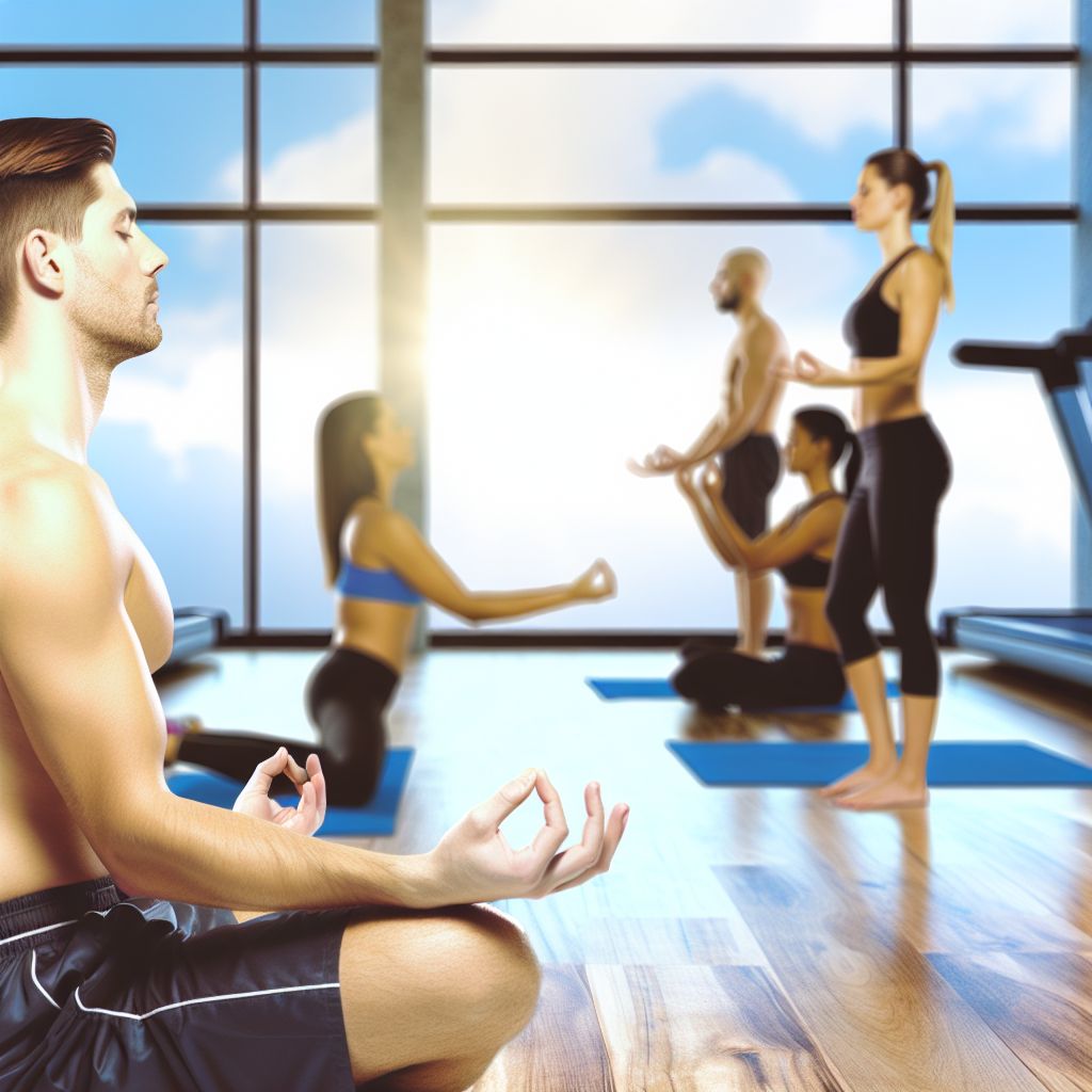 Image demonstrating Meditation in the Fitness context